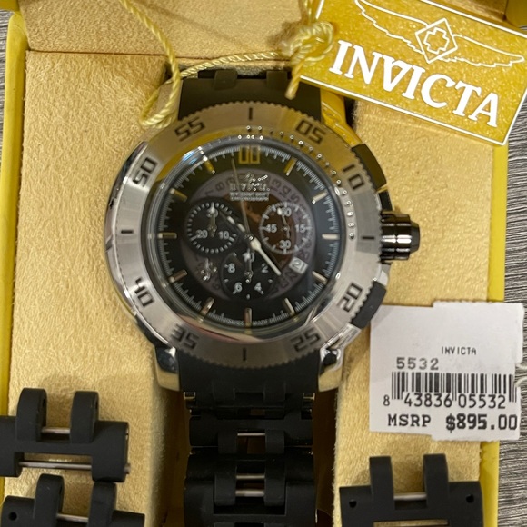 Invicta Men's 5532 Chronograph Watch used - Picture 1 of 3